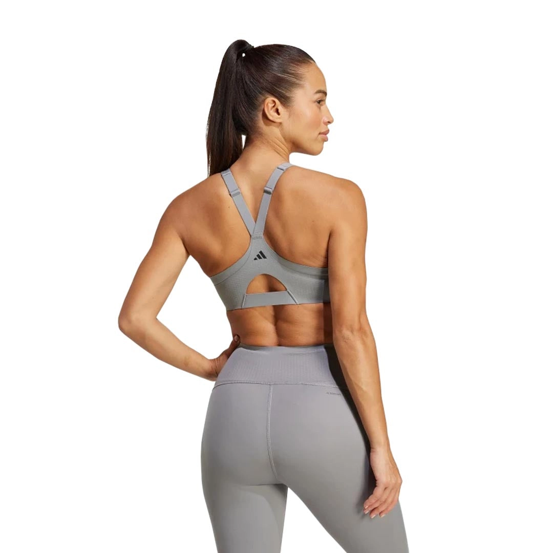 adidas - Women's TLRD Impact Luxe High Support Zip Bra (IT6656)