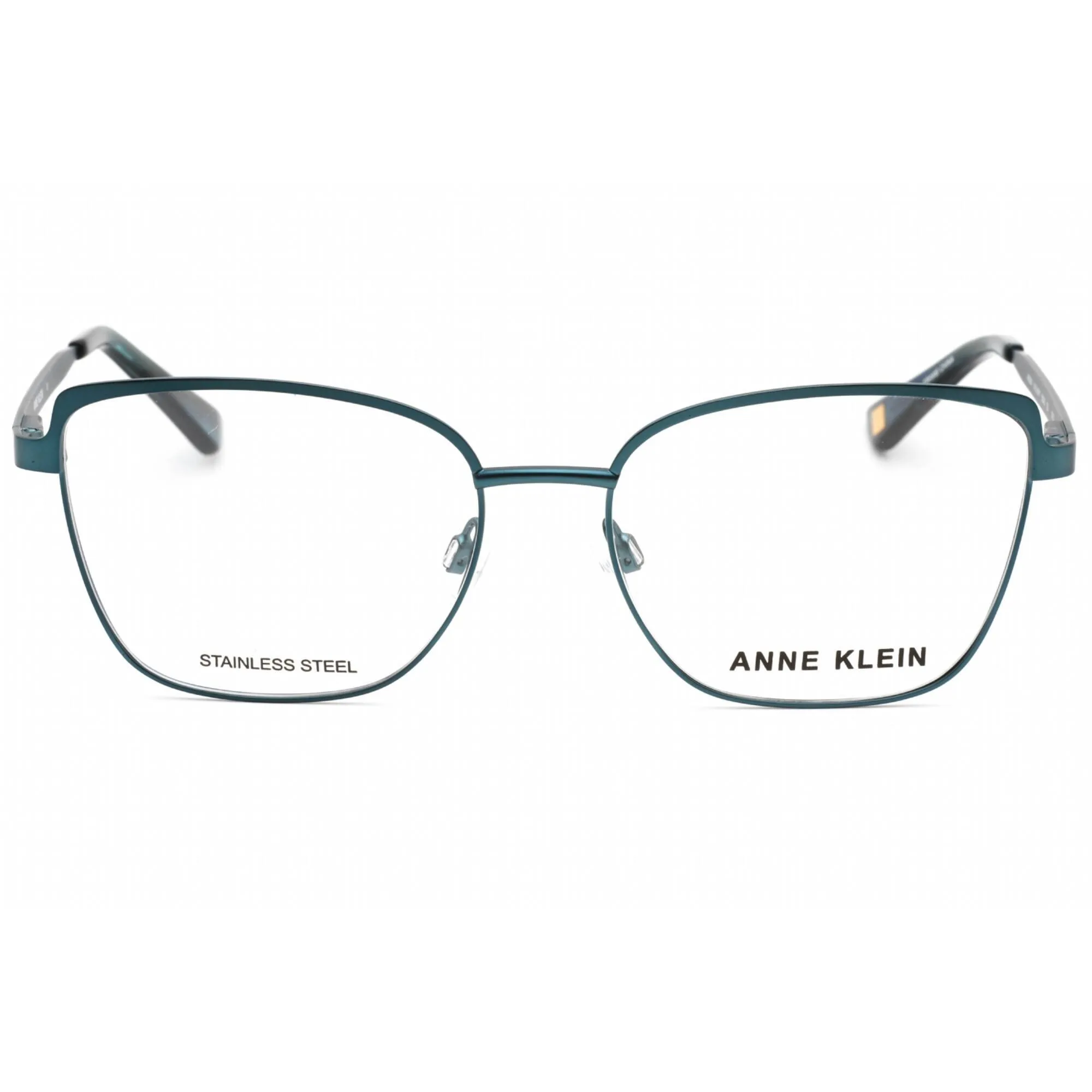 Anne Klein Women's Eyeglasses - Navy Cat Eye Full Rim Metal Frame, 55 mm | AK5094 410