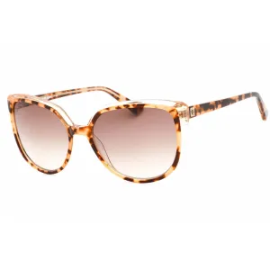 Anne Klein Women's Sunglasses - Mocha Tortoise Butterfly Plastic Frame | AK7077 243