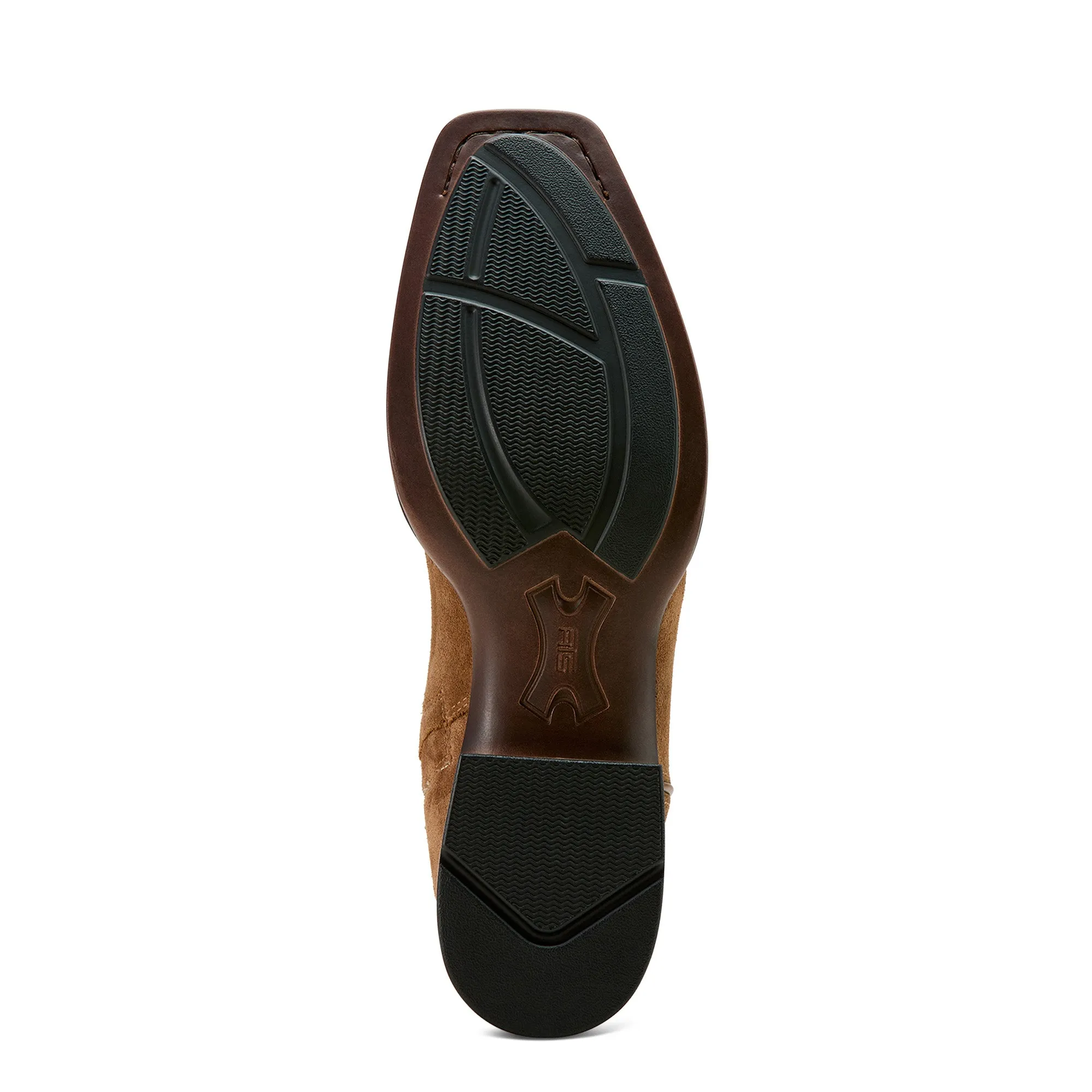 Ariat Men's 10061150 Bodie Western Boots in Chestnut Suede