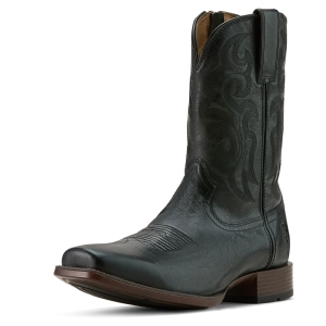 Ariat Men's 10061151 Bodie Western Boots in Iron Black