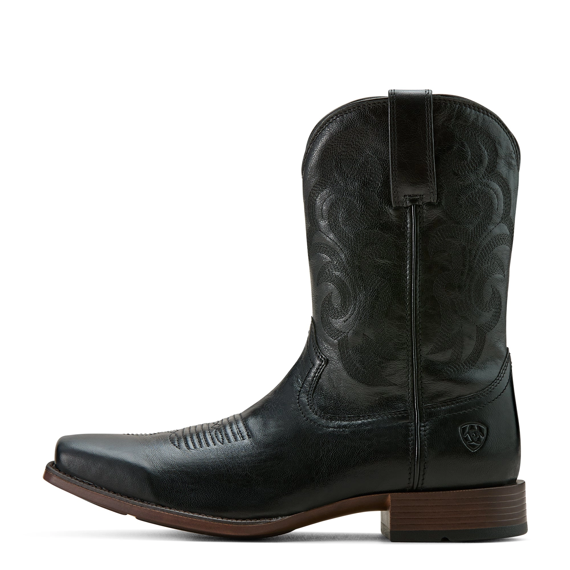 Ariat Men's 10061151 Bodie Western Boots in Iron Black