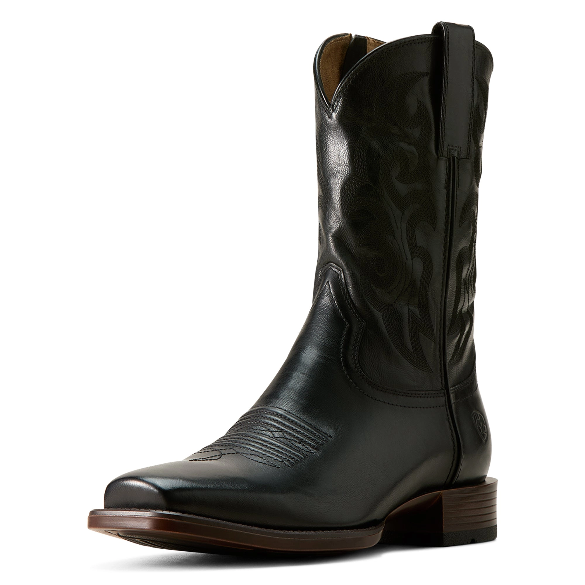 Ariat Men's 10061151 Bodie Western Boots in Iron Black