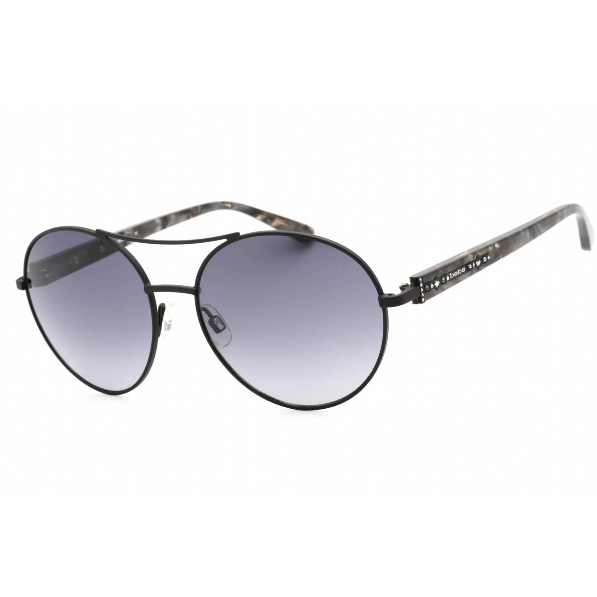 Bebe Women's Sunglasses - Jet Full Rim Adjustable Nose Pads Frame | BB7212 001