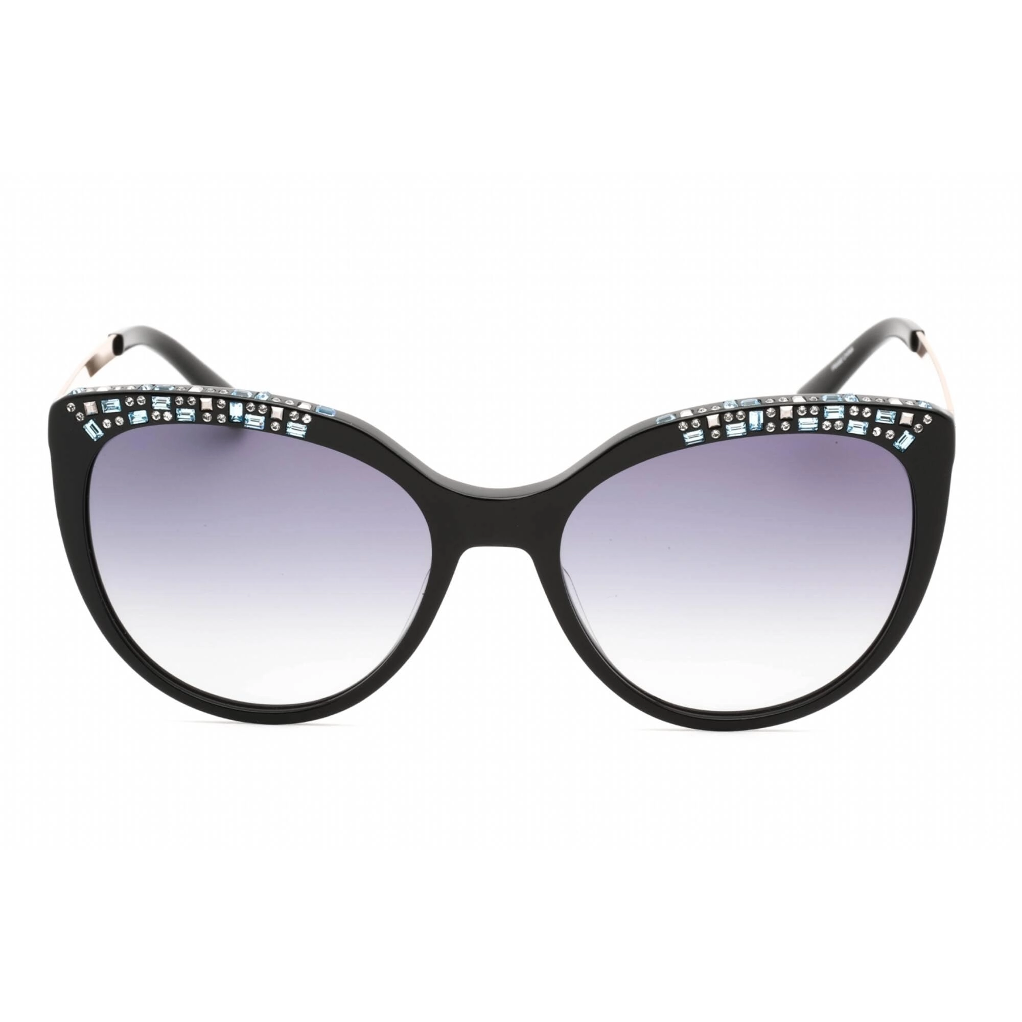 Bebe Women's Sunglasses - Jet Zylonite Full Rim Smoke Gradient Lens Frame | BB7223 001