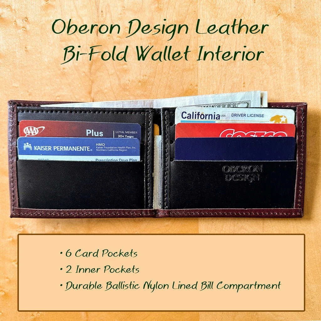 Bi-Fold Wallet, Celtic Horses