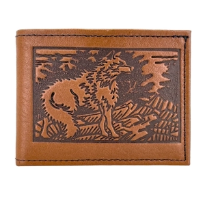 Bi-Fold Wallet, Mountain Wolf