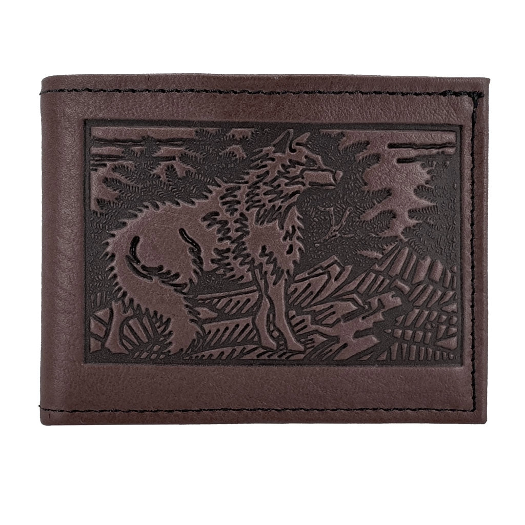 Bi-Fold Wallet, Mountain Wolf