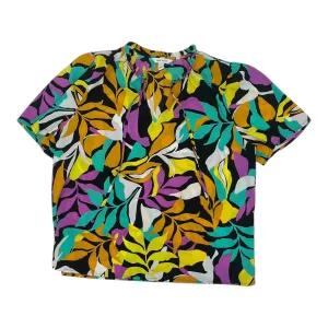 Blouse Ss By Nine West In Black, Size:L