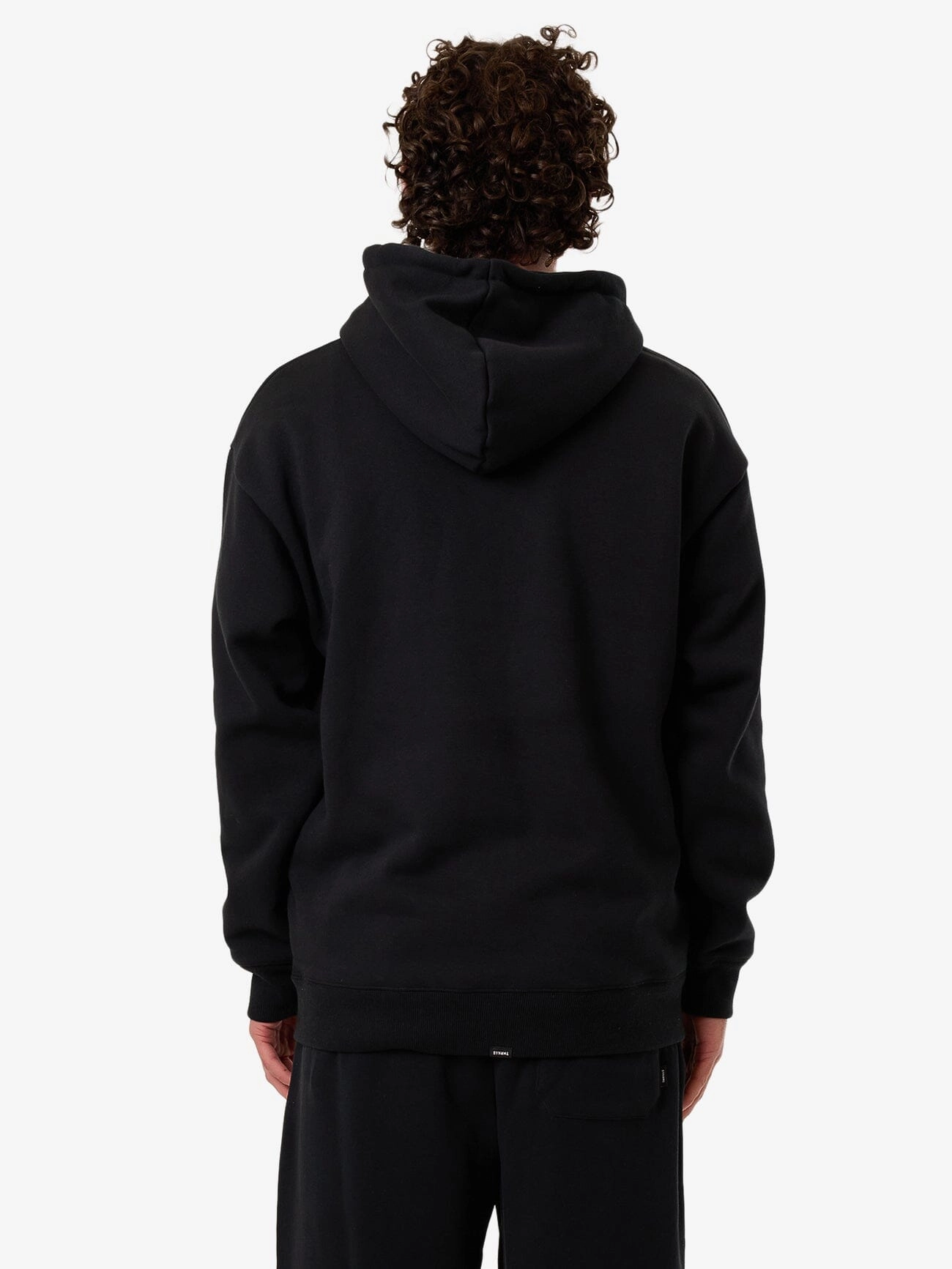Born To Fly Zip Hood Fleece - Washed Black