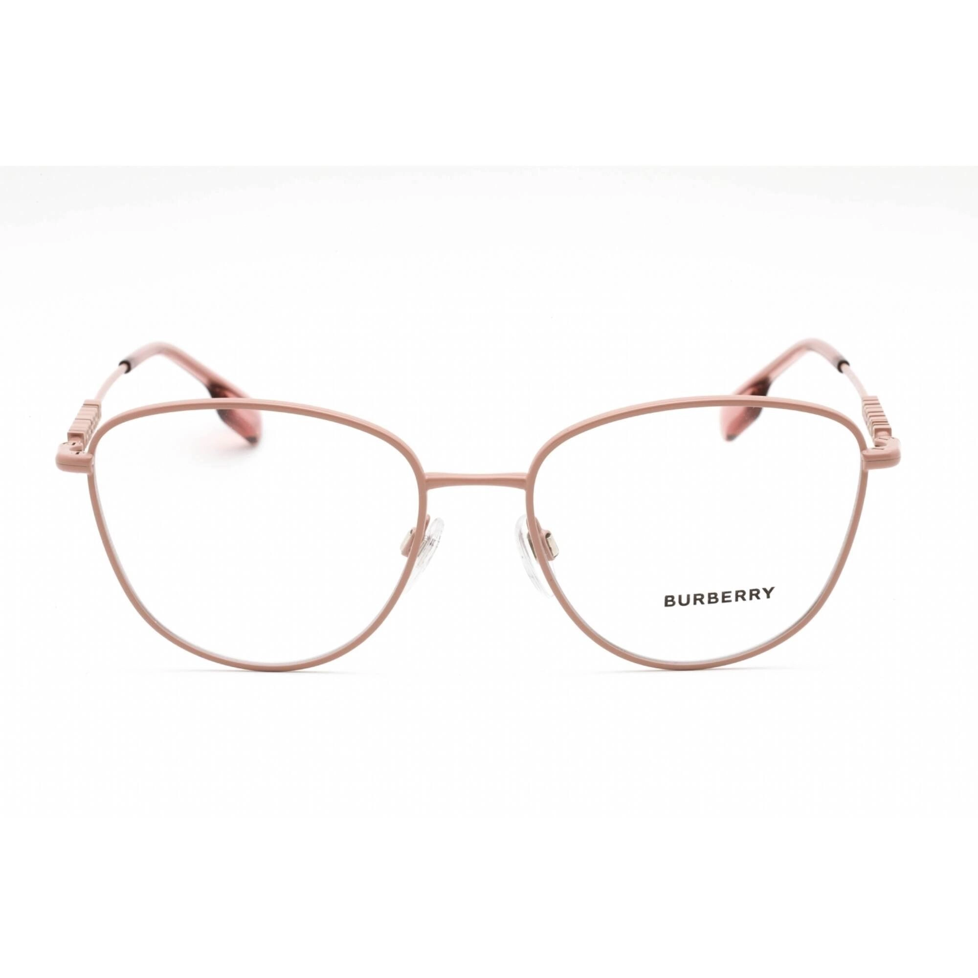 Burberry Women's Eyeglasses - Cat Eye Shape Pink Metal Frame, 53 mm | 0BE1376 1343