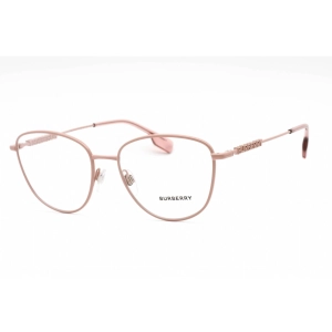 Burberry Women's Eyeglasses - Cat Eye Shape Pink Metal Frame, 53 mm | 0BE1376 1343
