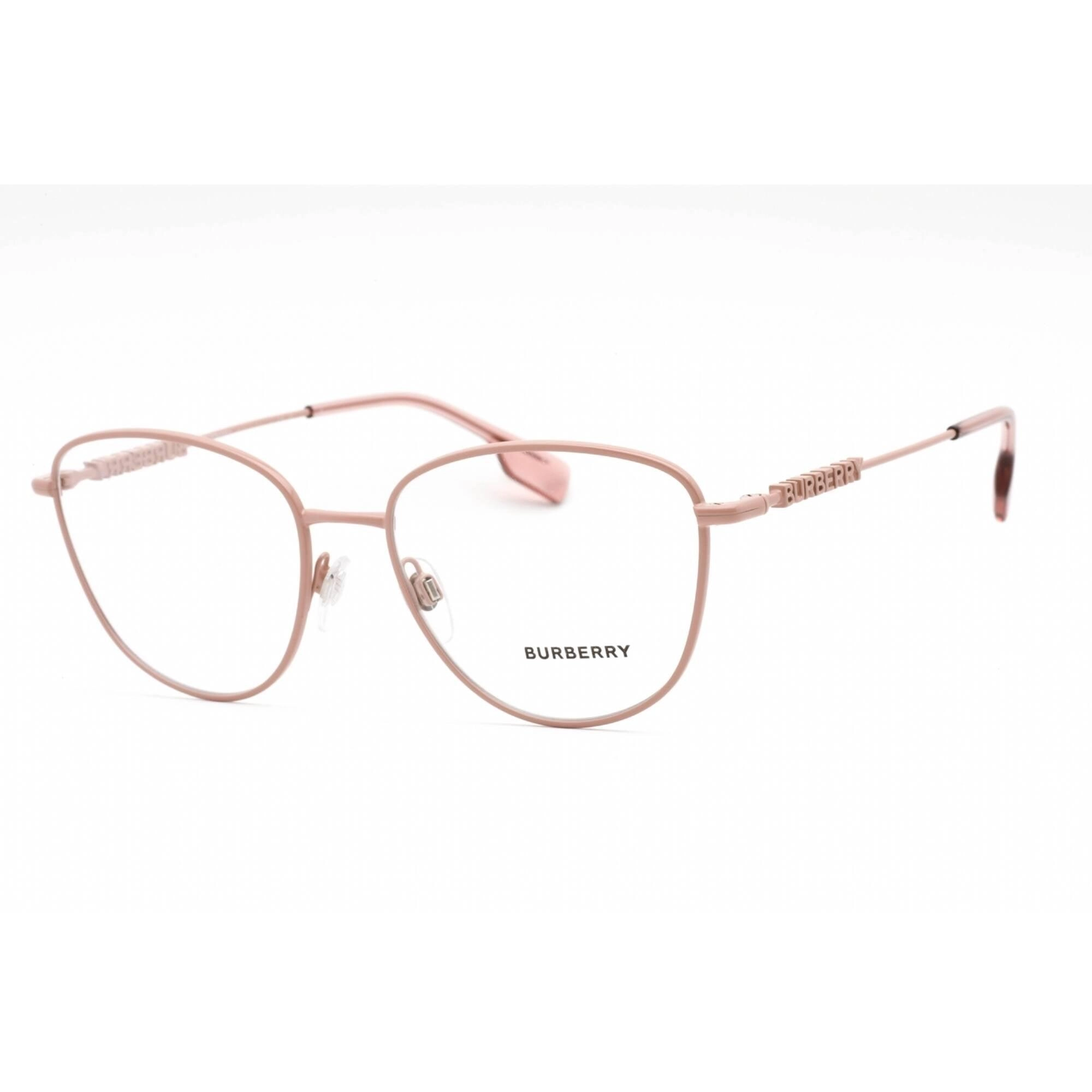 Burberry Women's Eyeglasses - Cat Eye Shape Pink Metal Frame, 53 mm | 0BE1376 1343