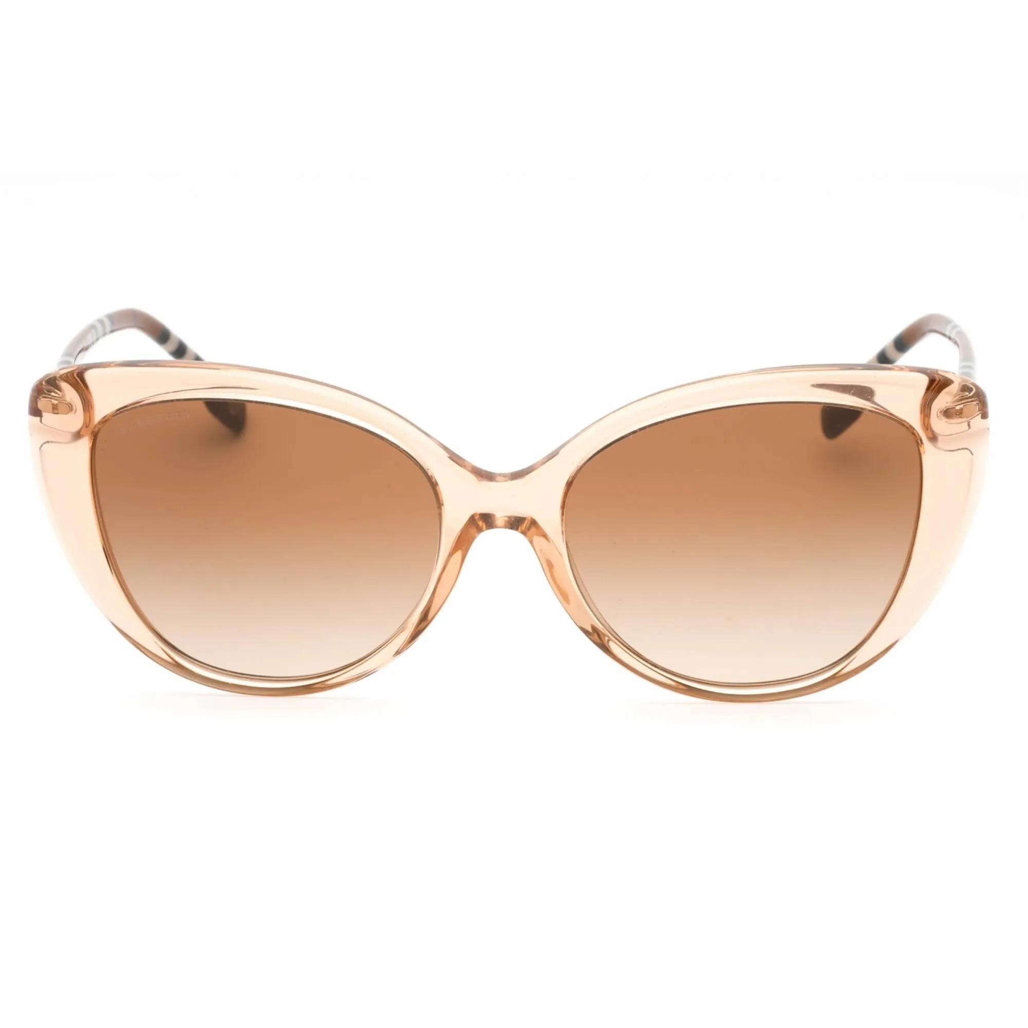 Burberry Women's Sunglasses - Peach Plastic Cat Eye Full Rim Frame | 0BE4407 408813