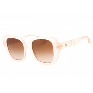 Burberry Women's Sunglasses - Transparent Pink Square Plastic Frame | 0BE4371 406013