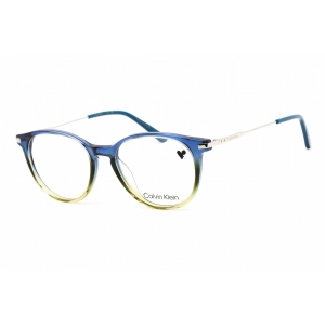 Calvin Klein Women's Eyeglasses - Crystal Blue and Green Gradient Frame | CK19712 428