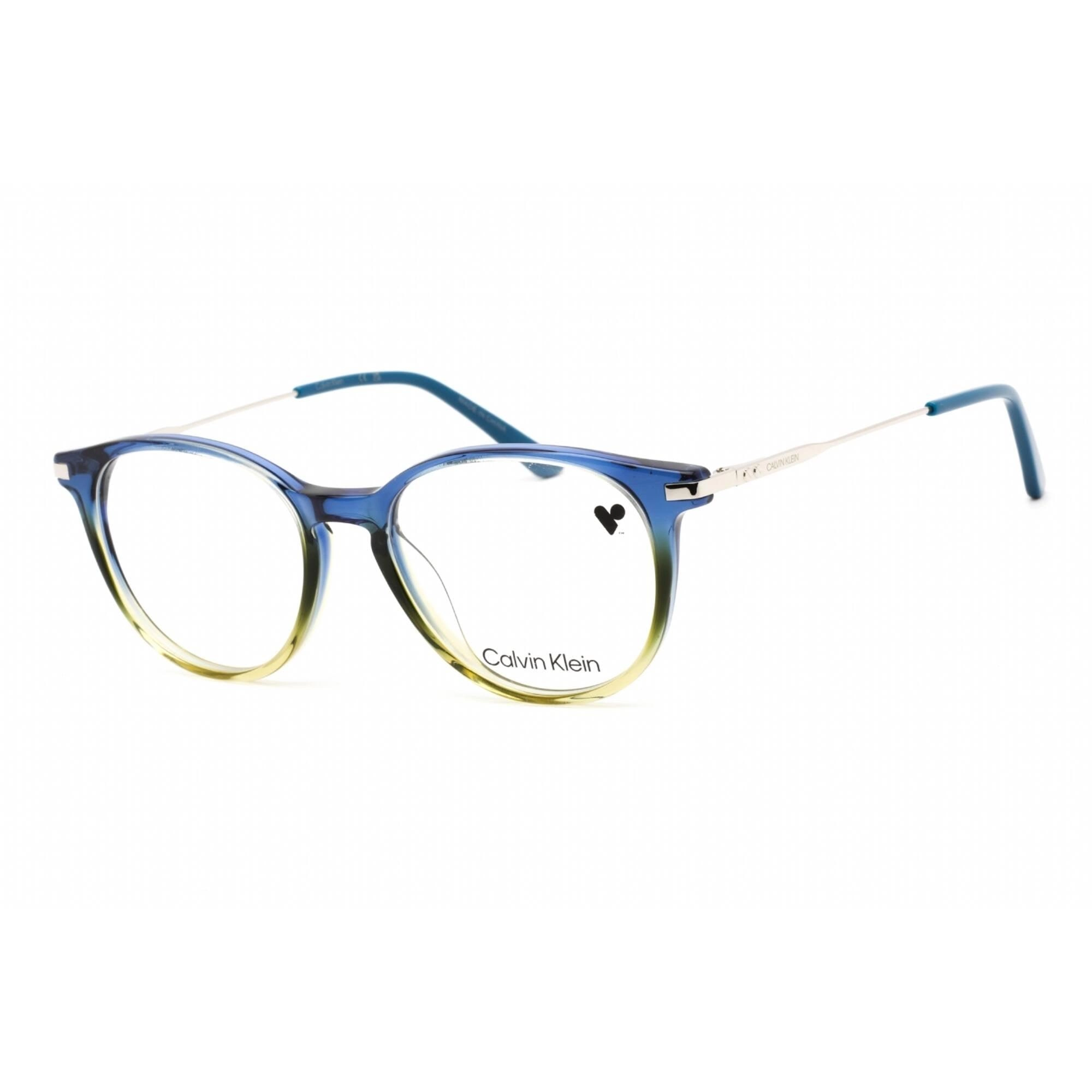 Calvin Klein Women's Eyeglasses - Crystal Blue and Green Gradient Frame | CK19712 428