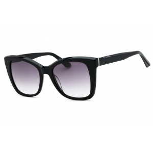 Calvin Klein Women's Sunglasses - Black Acetate Cat Eye Full Rim Frame | CK22530S 001