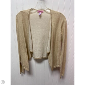 Cardigan Designer By Lilly Pulitzer In Tan, Size: Xs