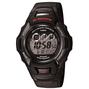 Casio Men's Watch - G-Shock Black and Grey Digital Dial Resin Strap Alarm | GWM530A-1