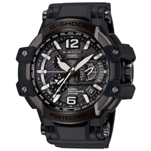 Casio Men's Watch - G-Shock Gravitymaster Black Ana-Digi Dial GPS | GPW1000T-1ACR