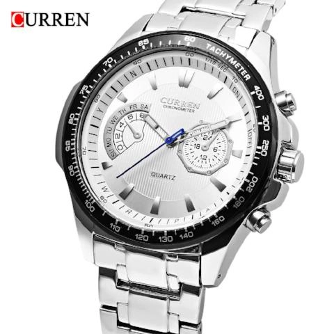 Curren Waterproof Stainless Steel Watch (Dial 4.5cm) - CUR 157