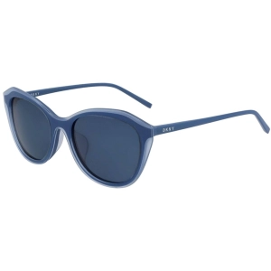 Dkny Women's Sunglasses - Blue Plastic Full Rim Cat Eye Frame | DKNY DK508S 400