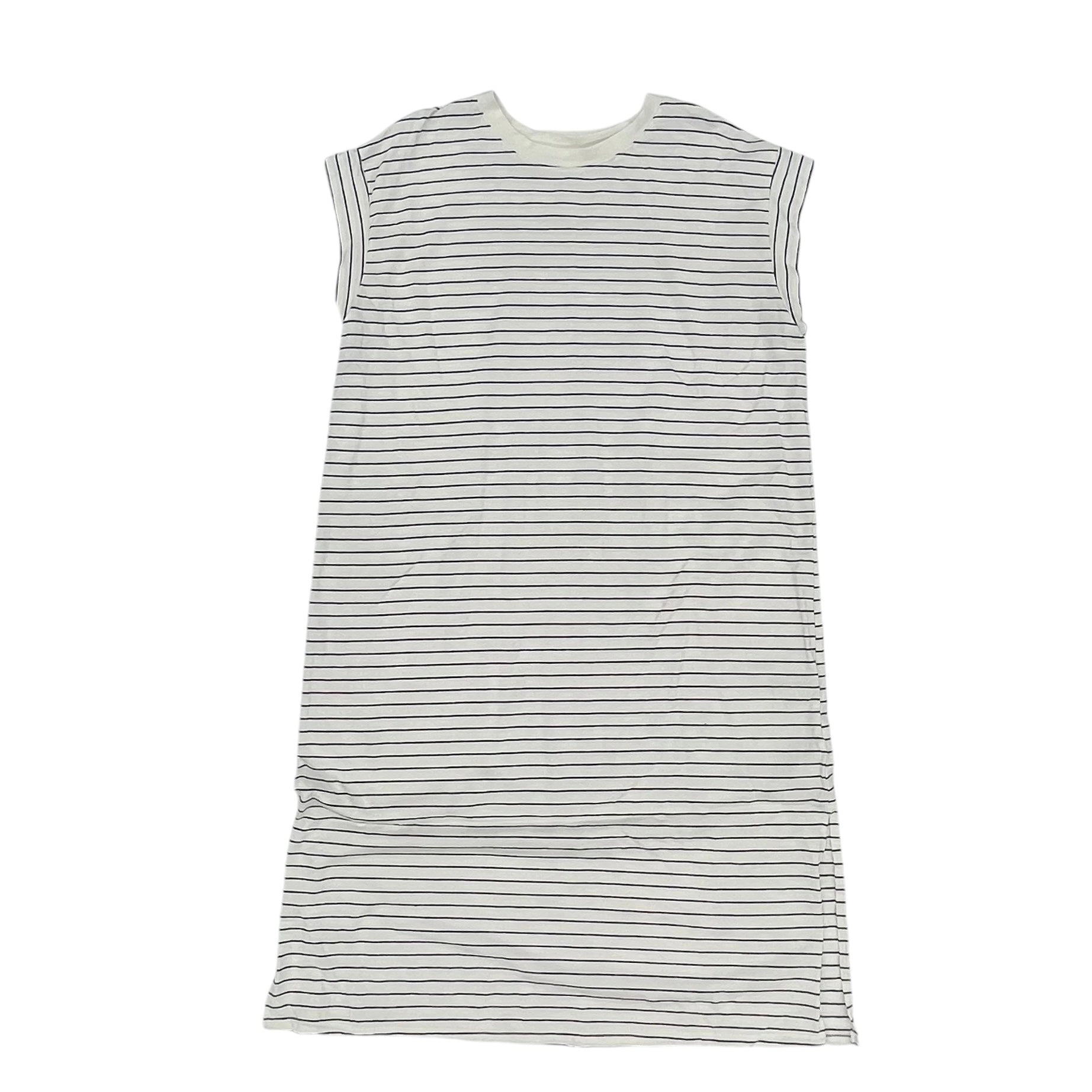Dress Casual Midi By A New Day In Black & White, Size:Xl