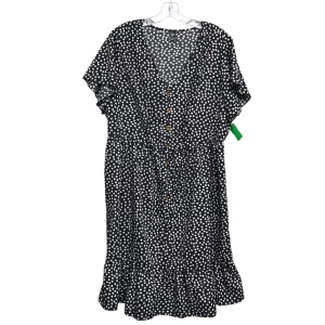 Dress Casual Short By Shein In Floral Print, Size:2X