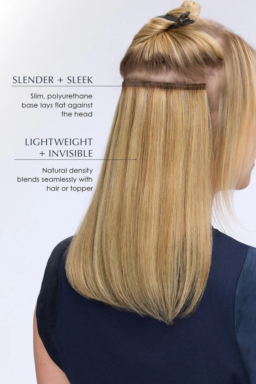 easiPieces 16" L x 9" W Hairpiece by easiHair |Human Hair (1 Piece)