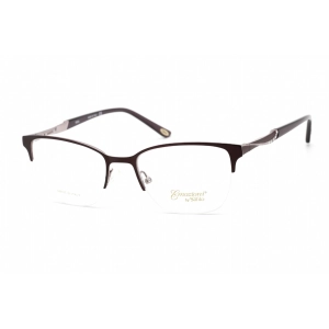 Emozioni Women's Eyeglasses - Plum Lilac Metal Rectangular Frame | EM 4396 0OQ5 00