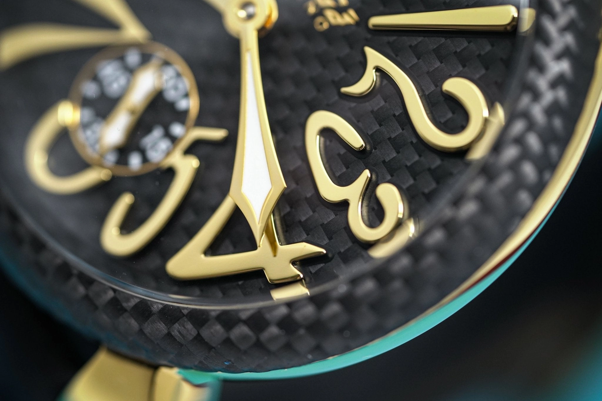 Gagà Milano Watch Manuale 48mm Special Edition Carbon