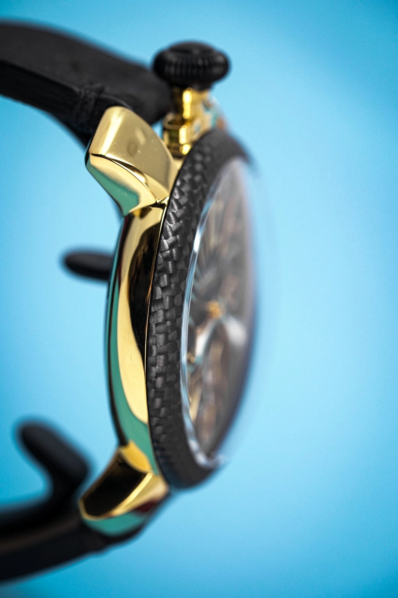 Gagà Milano Watch Manuale 48mm Special Edition Carbon
