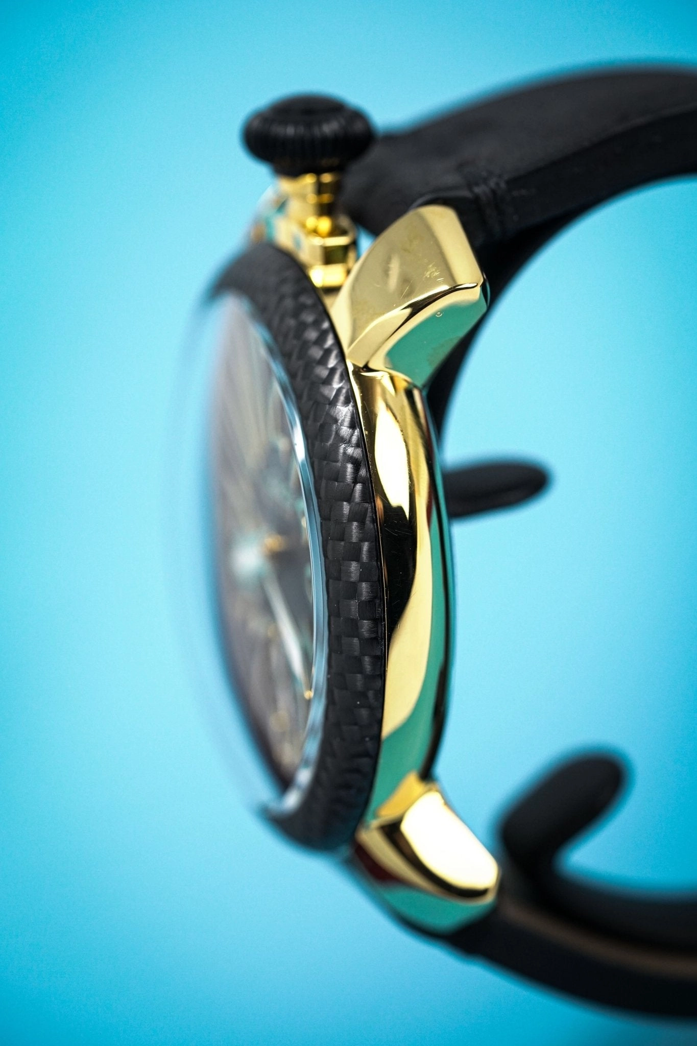 Gagà Milano Watch Manuale 48mm Special Edition Carbon