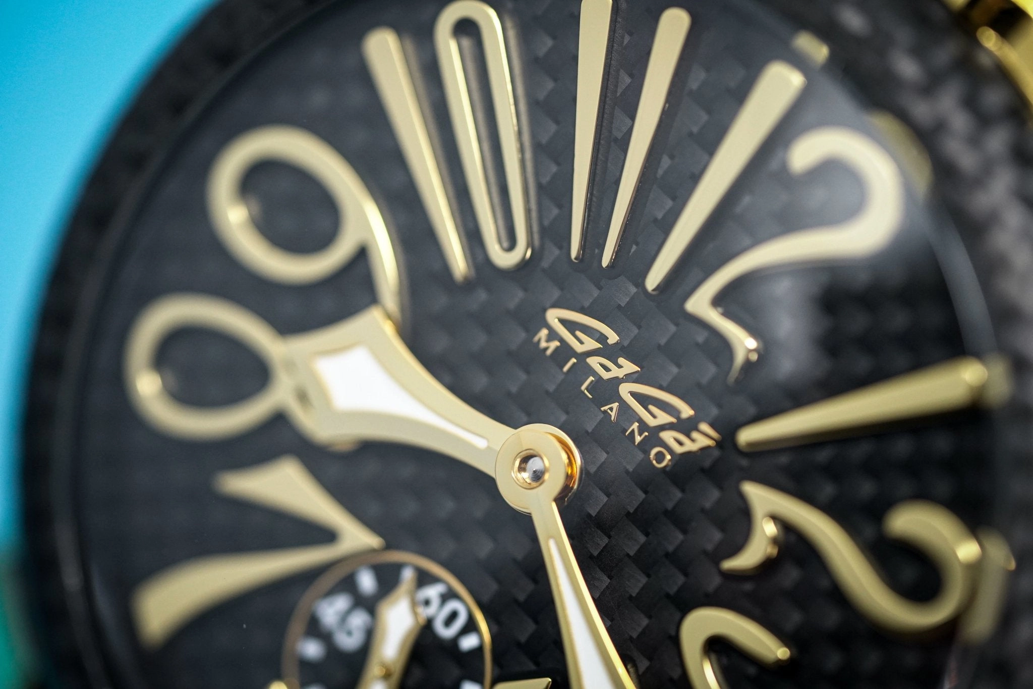 Gagà Milano Watch Manuale 48mm Special Edition Carbon