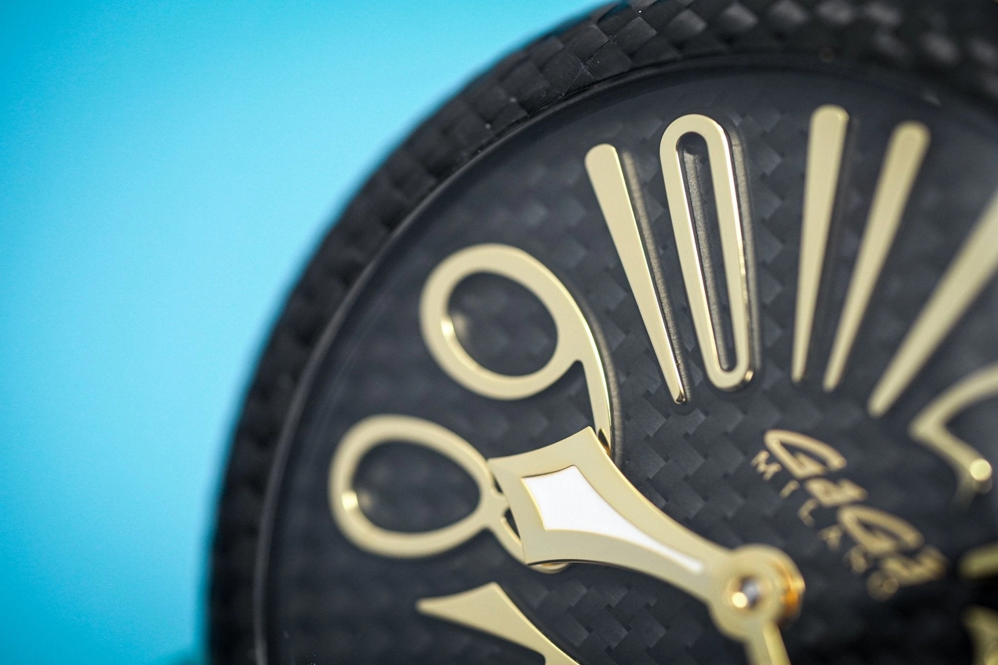 Gagà Milano Watch Manuale 48mm Special Edition Carbon