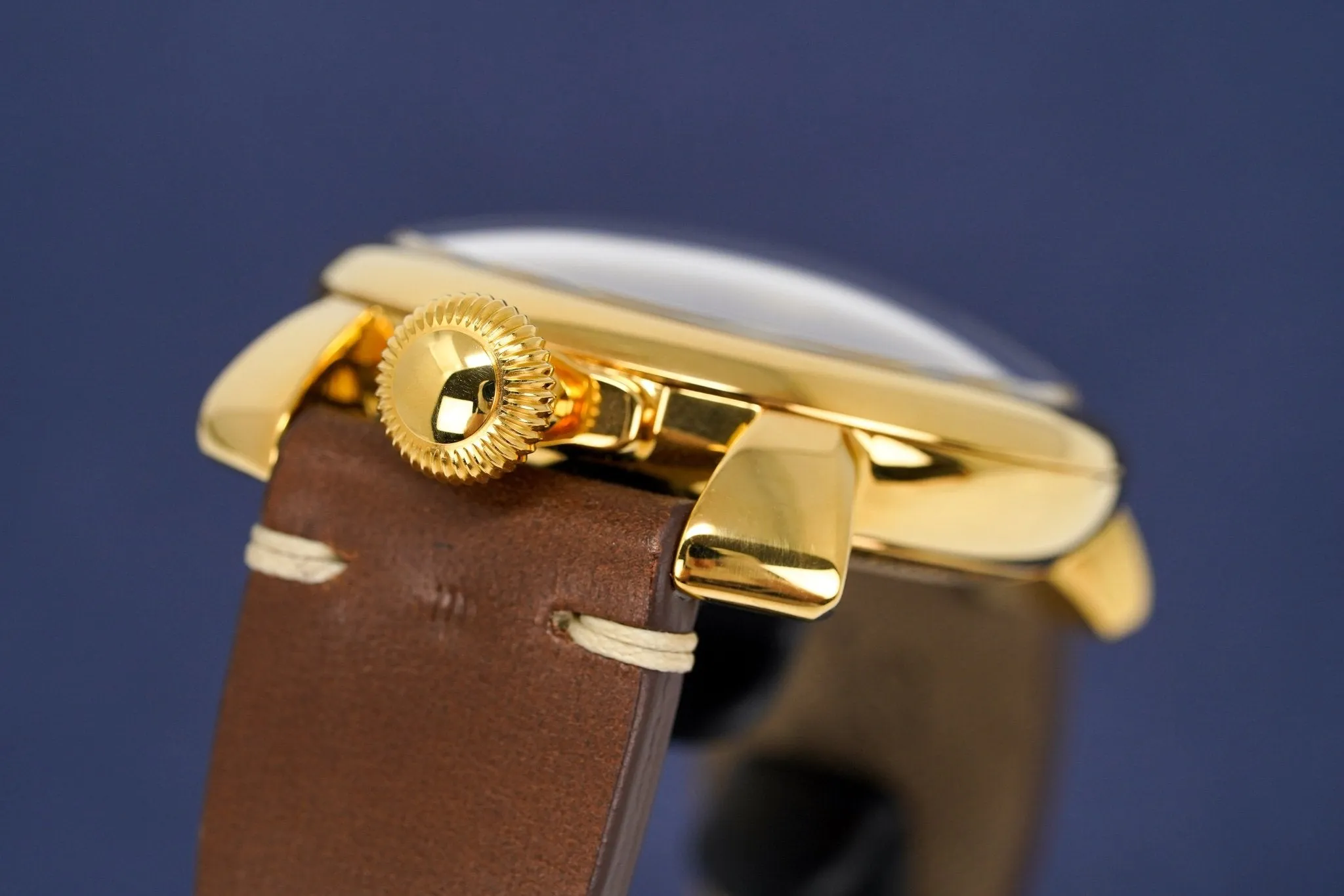 Gagà Milano Watch Manuale 48mm Special Edition Gold Brown