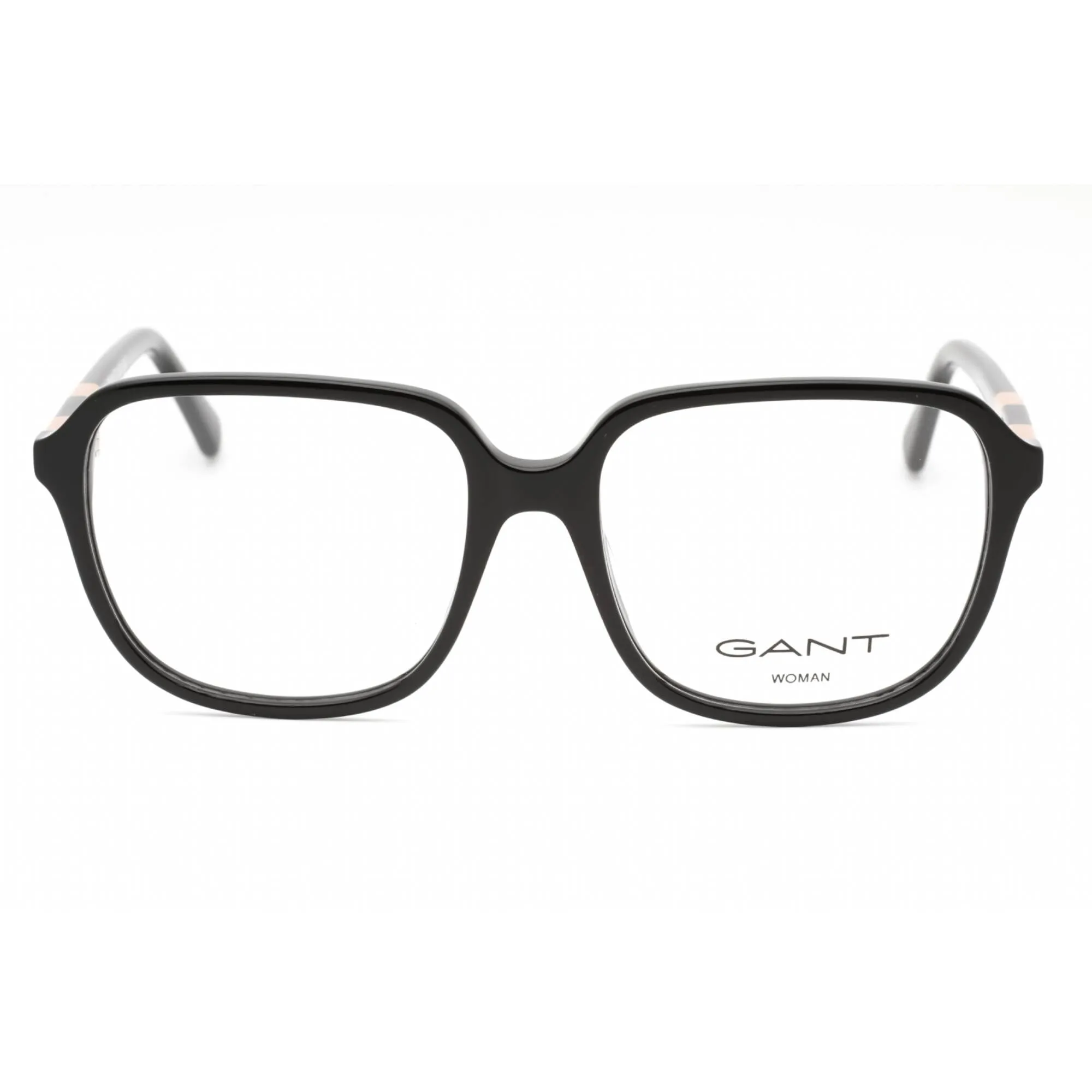 Gant Women's Eyeglasses - Shiny Black Plastic Square Shape Full Rim Frame | GA4155 001