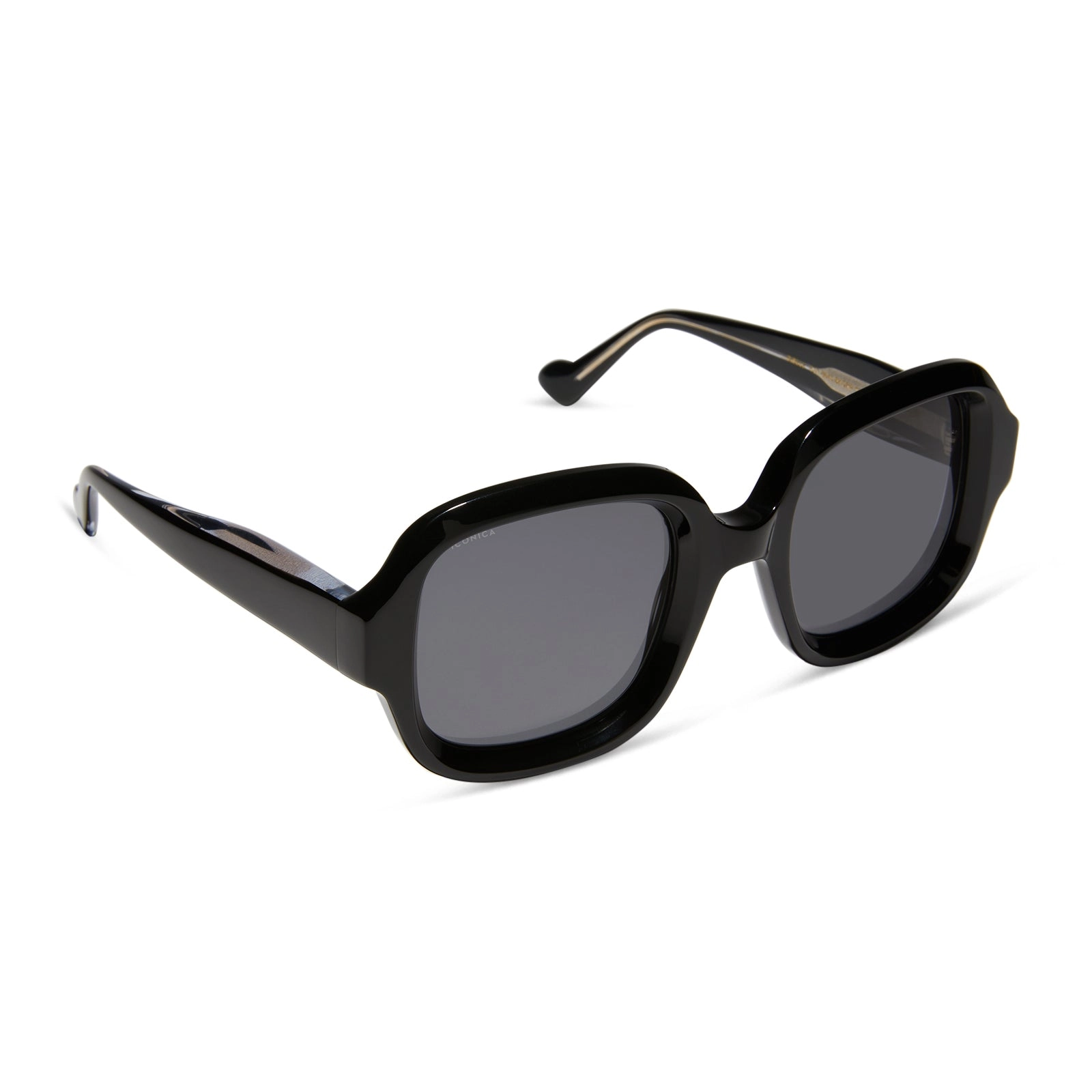 GISELE - BLACK   GREY   POLARIZED SUNGLASSES