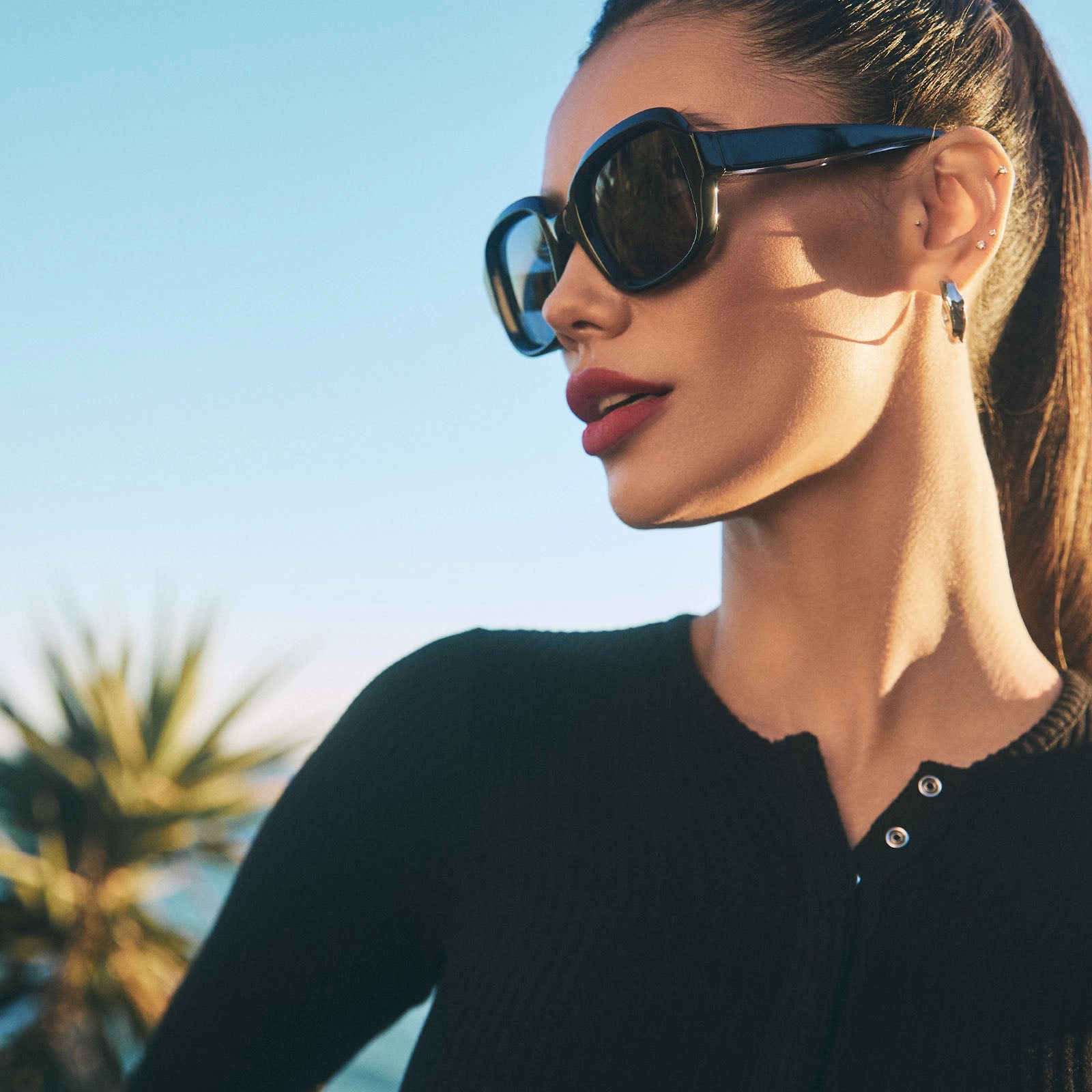 GISELE - BLACK   GREY   POLARIZED SUNGLASSES