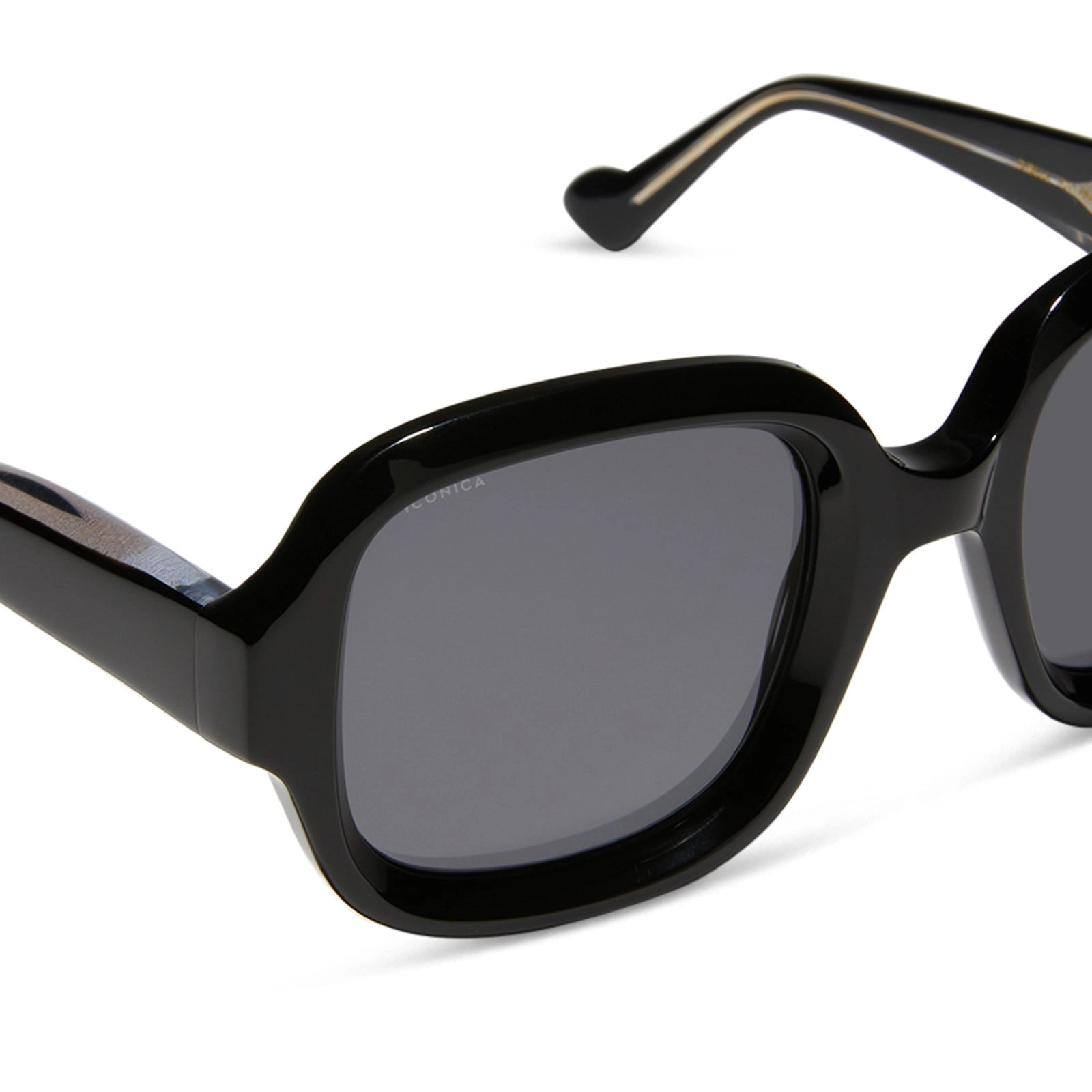 GISELE - BLACK   GREY   POLARIZED SUNGLASSES