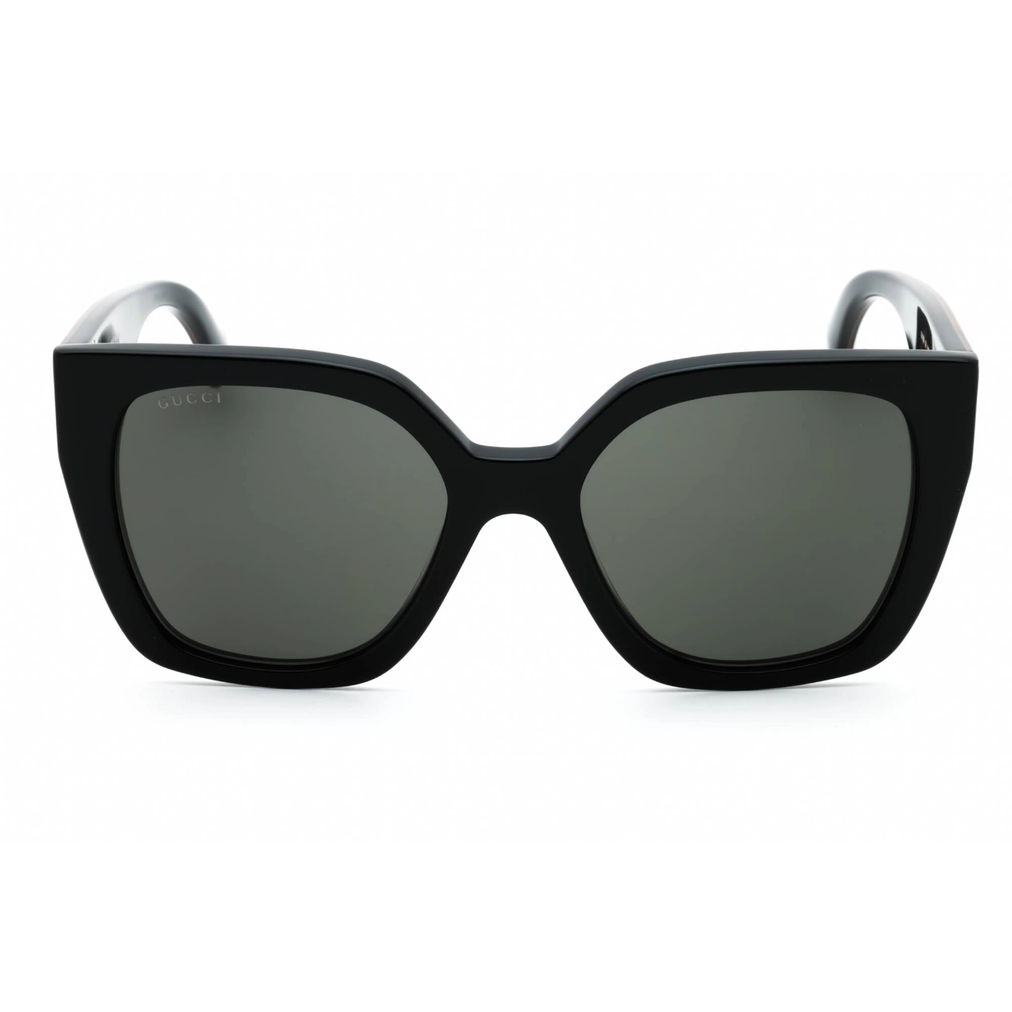 Gucci Women's Sunglasses - Black/Havana Acetate Square Full Rim Frame | GG1300S 001
