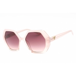 Guess Women's Sunglasses - Full Rim Pink/Other Plastic Rectangular Frame | GU7879 74T