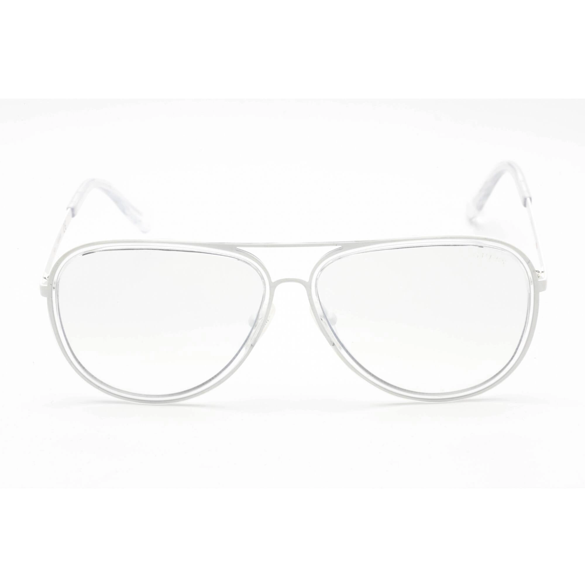 Guess Women's Sunglasses - White/Crystal Plastic Full Rim Frame | GU6982 22C