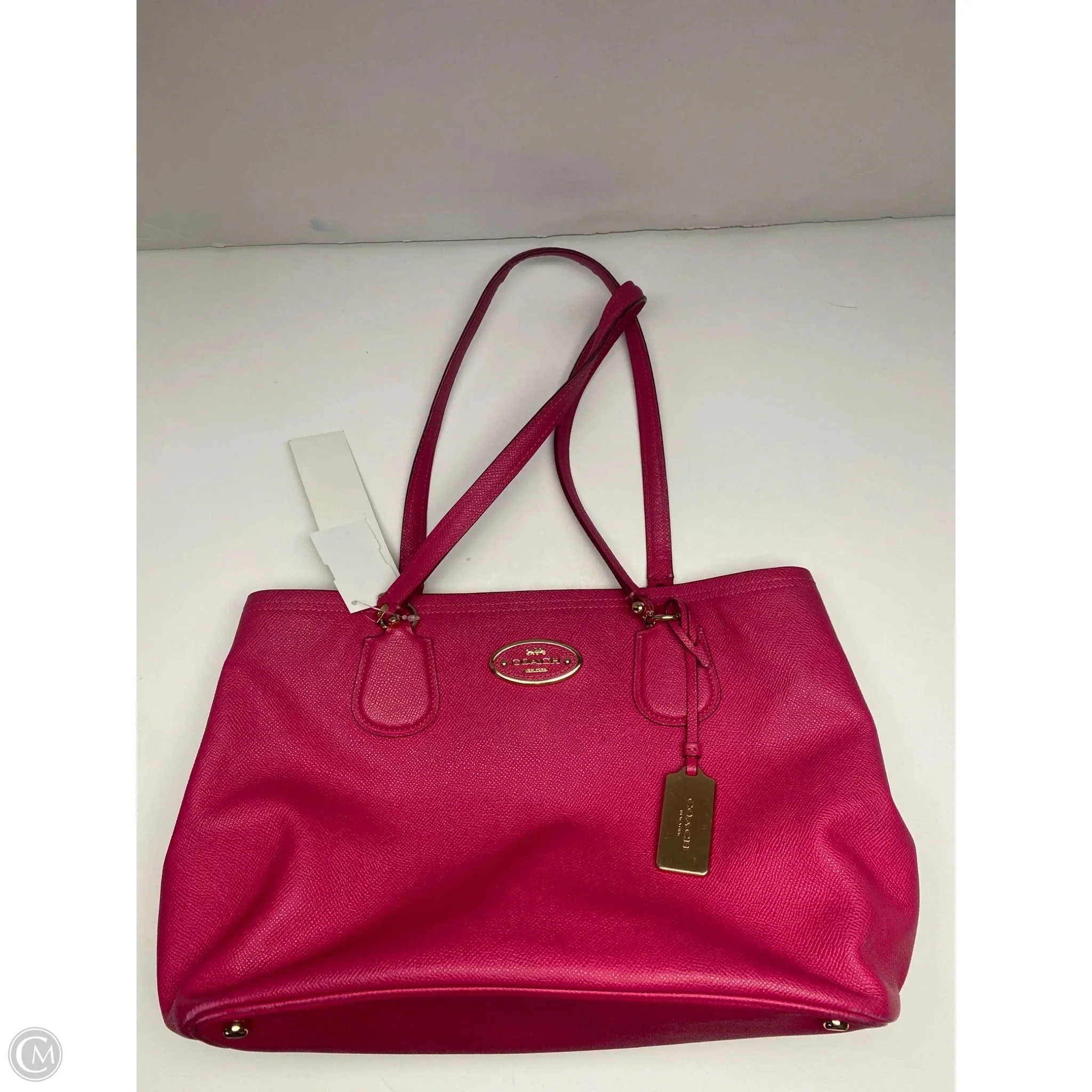 Handbag Designer By Coach, Size: Large