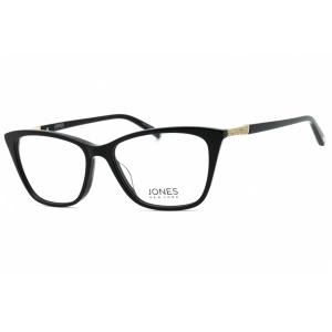 Jones New York Women's Eyeglasses - Black Acetate Cat Eye Full Rim Frame | J777 0BLA