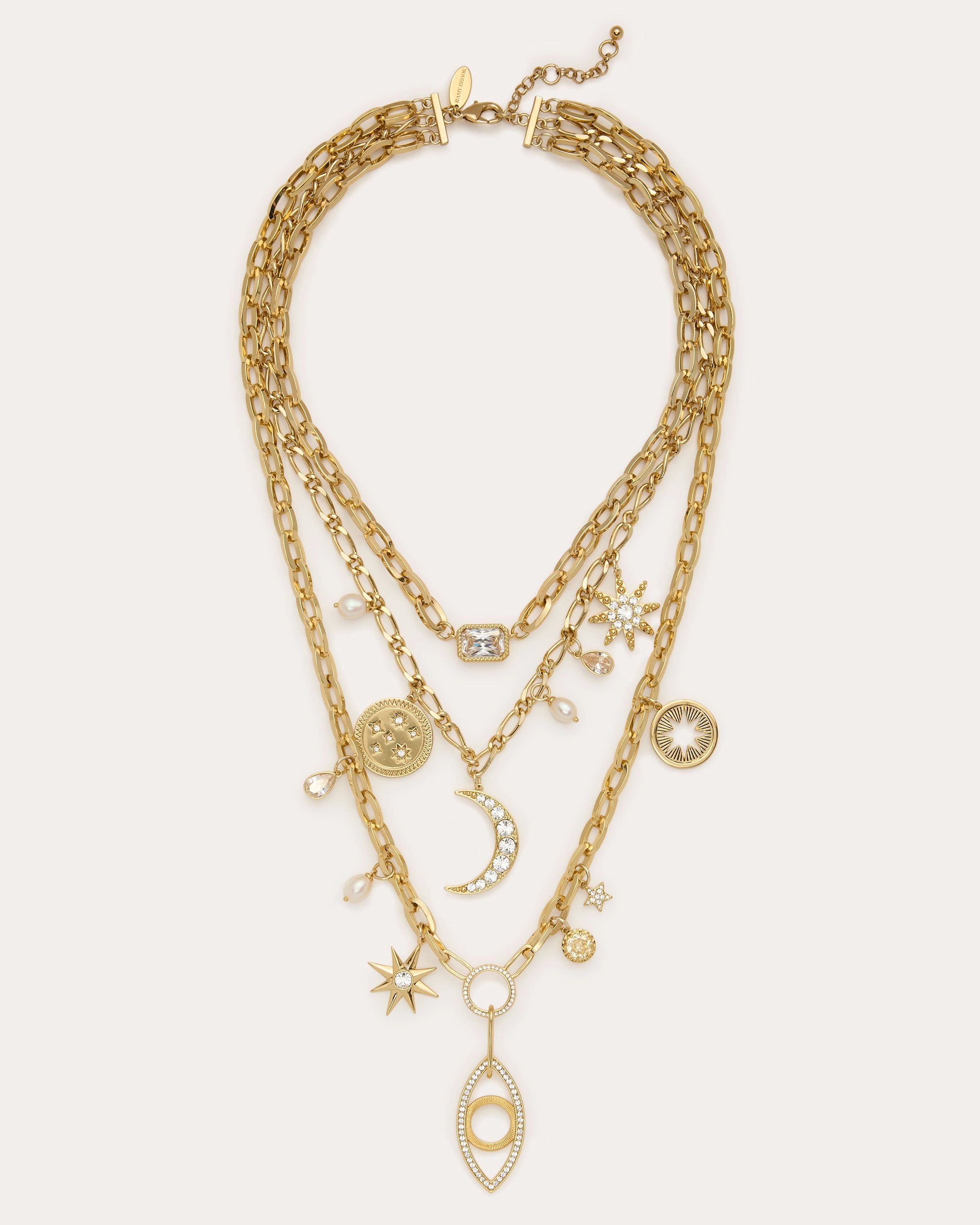 Kahleah Layered Charm Necklace