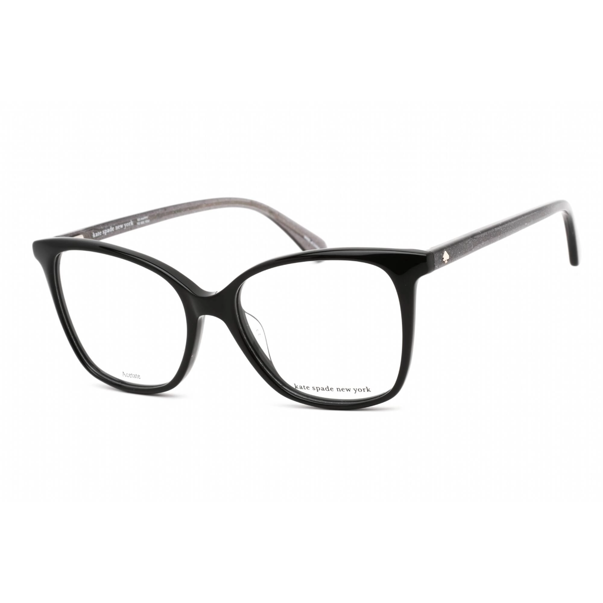 Kate Spade Women's Eyeglasses - Black Plastic Cat Eye Shape Frame | DARCIE 0807 00