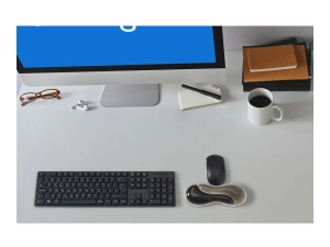 Kensington Slim Duo - Mouse/trackball wrist rest - gel - gray K62438NA