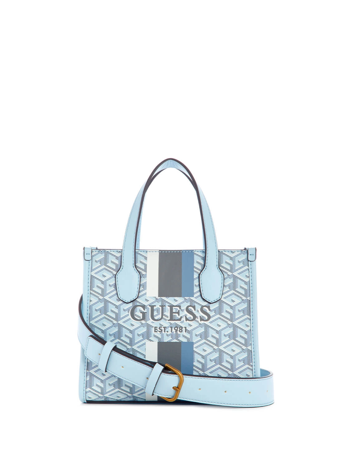 Light Blue Silvana Dual Mini Tote Bag